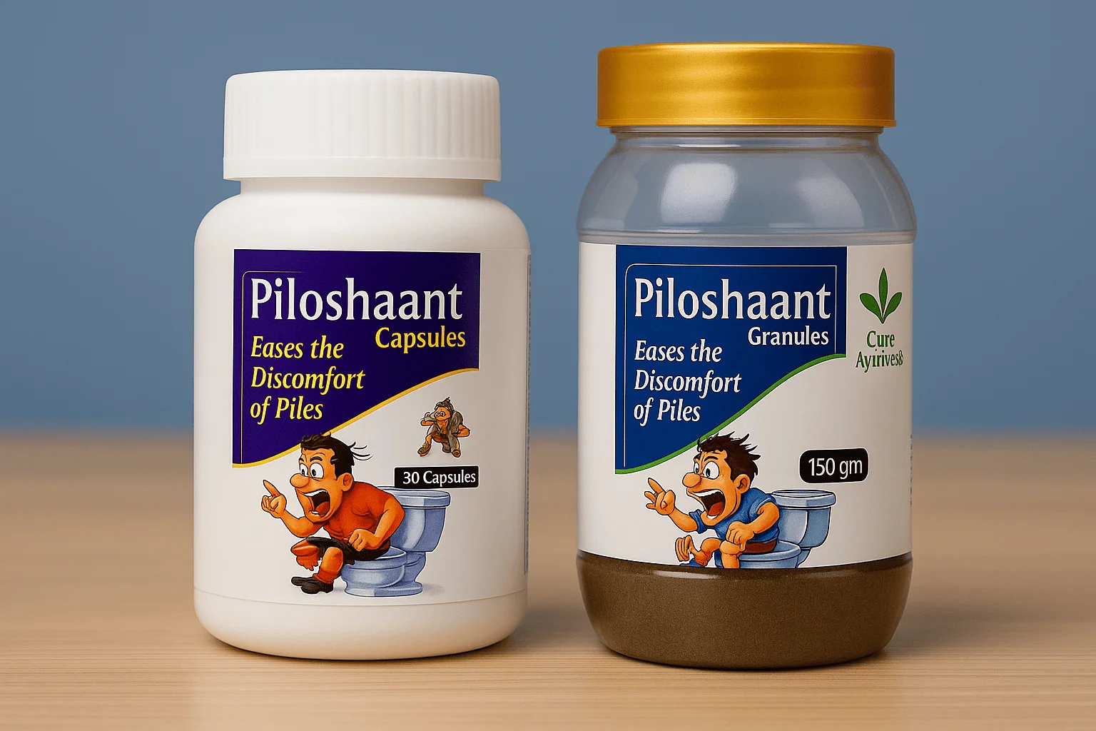 1751832883_1 Piloshaant Granules + Piloshaant Capsules (Combo) - Image 1