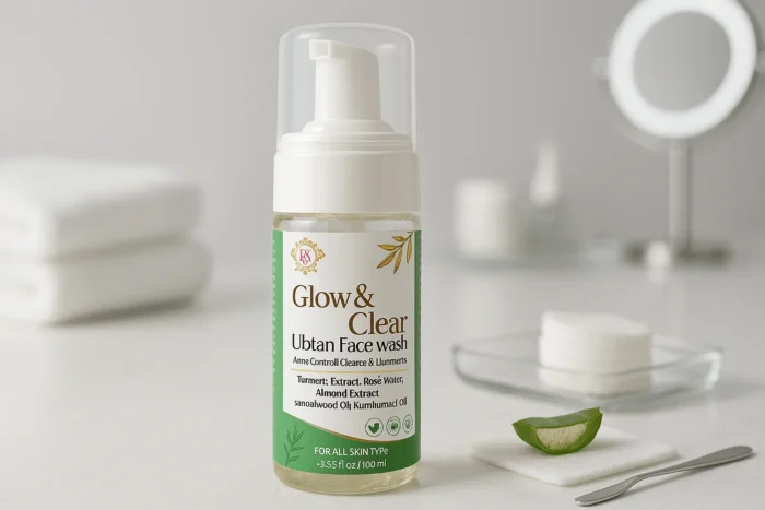 Glow & Clear Ubtan Face Wash - Image 3